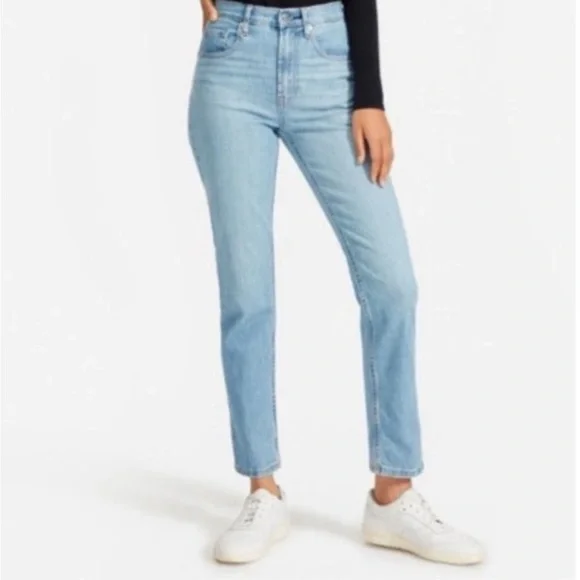 Everlane The Cheeky Jean in Sky Blue - Picture 1 of 12